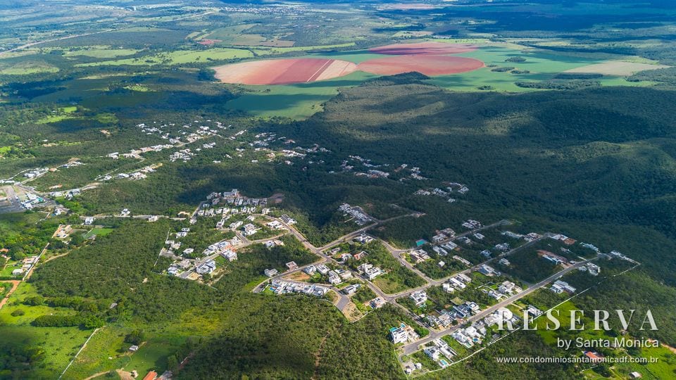 Vista aérea geral — Condomínio Santa Monica DF em Brasília